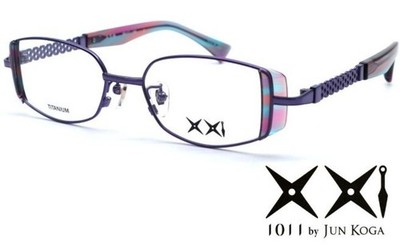 1011 by Jun Koga Samidare Col.2 Sumire Less than human Hexagon Eyeglasses New