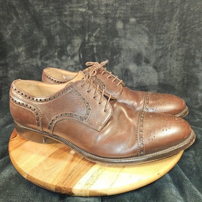 Barrats 1890 Mens Cap Toe Loafers Leather  Size 10.5 Made In Spain Gently used