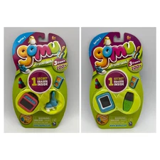 Spin Master Gomu Eraserland Series 1 - Three Mini-Erasers & Guide *You Choose*