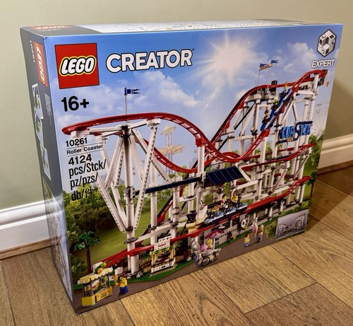 LEGO 10261 ROLLER COASTER CREATOR EXPERT - CAJA MARCADA SELLADA NUEVA - Imagen 1 de 10