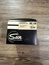 New Sun Super Tachometer Black Mounting Cup Nc-5b Models Gauge Ford Mopar Gm New Sun Super Tachometer Black Mounting Cup Nc-5b Models Gauge Ford Mopar Gm