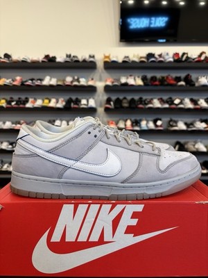 Nike Dunk Low Wolf Grey Pure Platinum Size 12 Pre-Owned DX3722-001