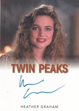 2025 Twin Peaks Lady Log Chronicles Autograph Card signed by Heather Graham # 1