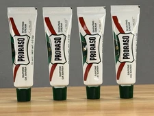 4 Pack Air Travel Size 10ml Proraso White Shaving Cream tube For Sensitive Skin