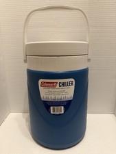 Coleman Chiller Beverage Cooler 1 Gallon Brand New Made in USA Blue