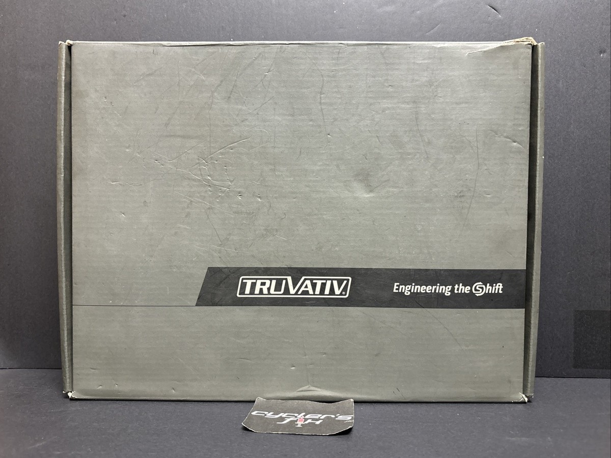 NOS 175mm Sram Truvativ Touro Double 50-36T Power Spline Crankset