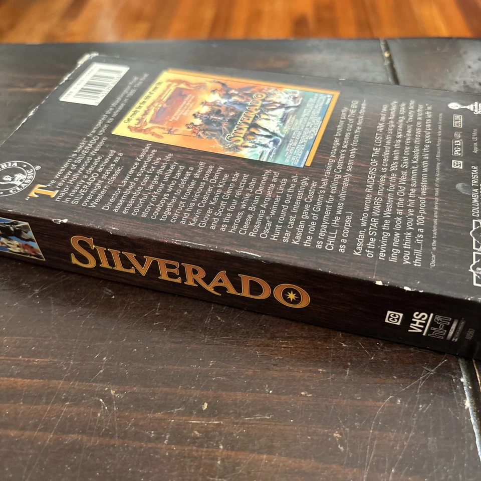 Silverado VHS Movie 1985 Columbia Pictures RCA (1991 Edition) Western Classics - Image 4 of 4