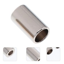 50Pcs Silver Alloy Drawstring Cord Locks Reusable Rope End Stoppers for Apparel