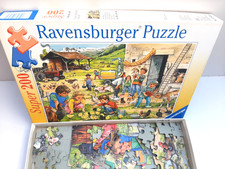 Innen wie neu: Super 200 Teile Puzzle Ravensburger  Spiele Beim Stall  Couronne