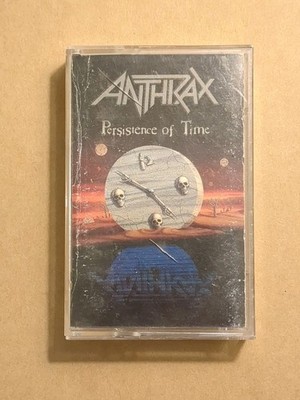 Anthrax - Persistence Of Time (Cassette, 1990, Island Records) Thrash / Used