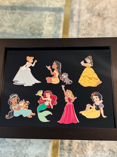 Disney PALM Aurora Belle Ariel Snow Princess Sidekicks Framed Gift Set LE 1000 - Picture 2 of 3