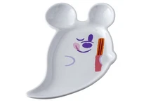 Mickey Churro Ghost Souvenir Plate Tokyo Disney Resort HALLOWEEN 2025 New Japan