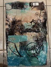 Hard Rock Cafe Board Shorts Swim Trunks Mens Guitar Hawaiian Floral NEW Size 36