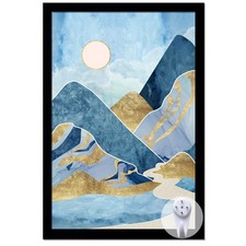 Black 16x24 Picture Frame, Lightweight Sturdy Gallery Wall Decor