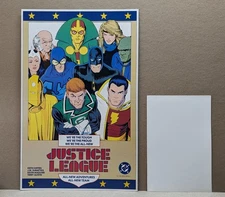 JUSTICE LEAGUE ( all-New ) Promotional Poster, Never Unfolded, Kevin McGuire.