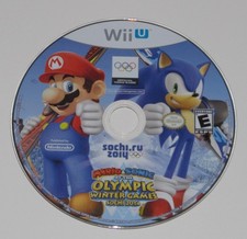 Wii U Mario & Sonic At The RIO 2016 Olympic Games Disc Only  Tested Working!