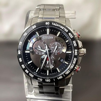 CITIZEN Eco-Drive Funkuhr AT3034-57E aus Japan