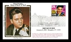 ELVIS PRESLEY FIRST DAY COVER COLORANO SILK CACHET JANUARY 8 1993 MEMPHIS TN