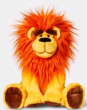 Gigglescape Unisex Kids Yellow Orange Lion Soft Stuffed Animal Plush Toy
