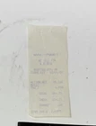 Vintage NES receipt Only