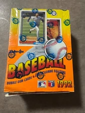 1992 OPC O-Pee-Chee Baseball Box NEW Factory Sealed Manny Ramirez Ryan Griffey