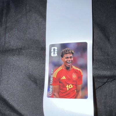 Panini FIFA 365 2025 Lamine Yamal Spain Soccer Sports Sticker Player Portrait