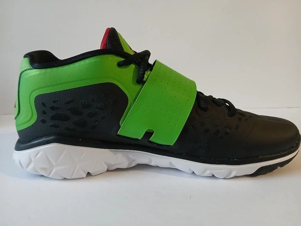 Jordan Flight Flex Trainer 2 Talla 10 Negro Verde Gimnasio Rojo Pulso Blanco 768911-024 Foto 2 de 4