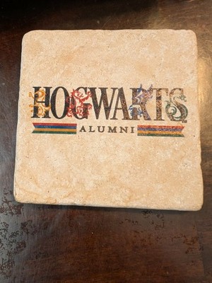 Universal Studios Harry Potter Hogwarts Alumni Travertine Coaster
