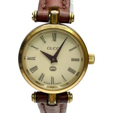 GUCCI Shelley Line Roman Quartz Dress Watch wrist 14cm Timepiece Vintage