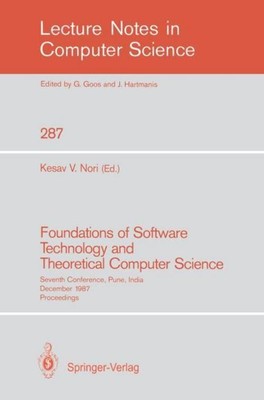 Foundations of Software Technology and Theoretical Computer Science Kesav V. Nor