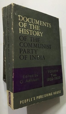 Adhikari, G (Ed): Documents History Of Communist Party Of India. Vol 2. 1923-25