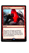 Chaos Warp - 122 Rare Commander 2018 - C18 - Magic The Gathering NM