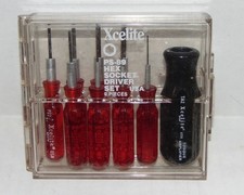 Xcelite PS-89 9 Piece Hex Allen Socket Driver Set USA MADE