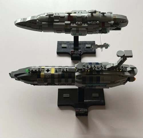 Lego Star Wars Starship Bundle- Home One(75405) and the Invisible Hand(75377)