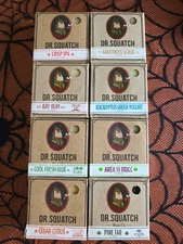 Dr. Squatch Lot Set 8 OG Bars Rare, Crisp Ipa, Gold Moss Scrub, Retired Labels