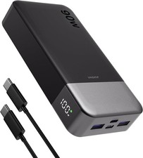 Laptop Power Bank 20000mAh 90W USB C Portable Charger PD QC Fast Charging 4