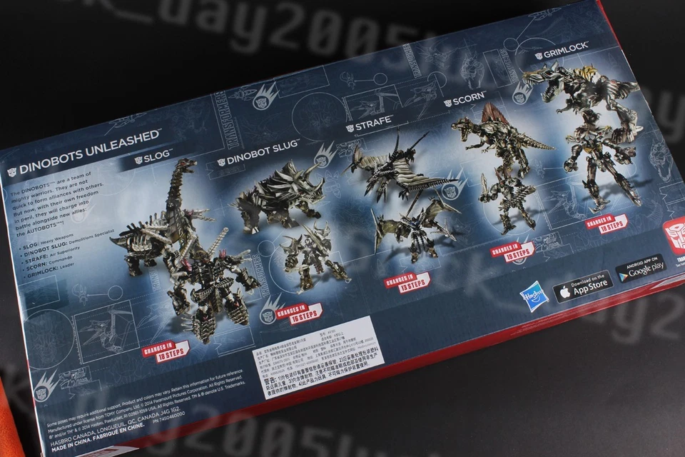 Hasbro TRANSFORMERS AOE Platinum Edition Dinobots Unleashed 5 Pack Figures Set - Image 2 of 3
