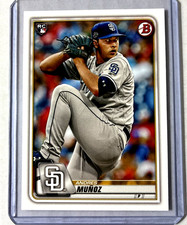 2020 Bowman #90- Andres Munoz Rookie Rc Card