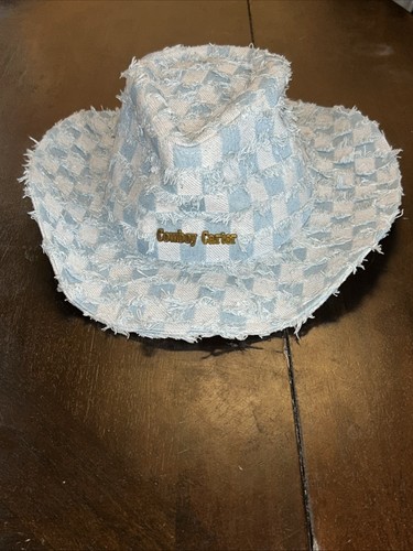 Official 2025 Beyonce Cowboy Carter Tour Denim Cowboy Hat Concert Chitlin Rodeo