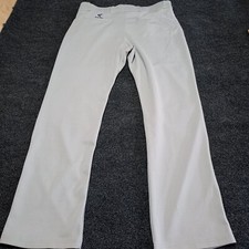 Pantalon Baseball/softball Easton Pour Homme – Gris à Passepoil Rouge, Taille XXL (42-45)