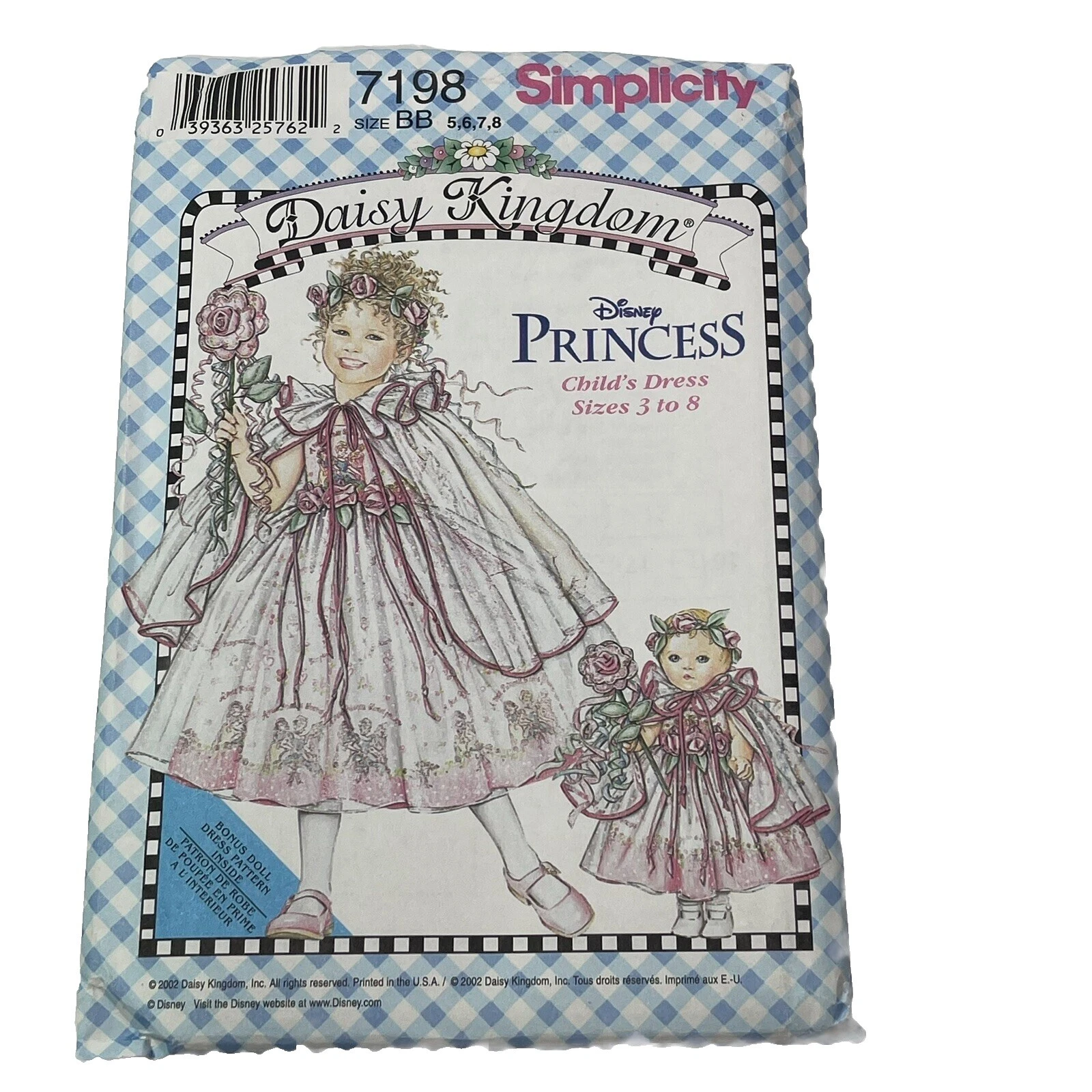 Patrones de costura para niños de Disney