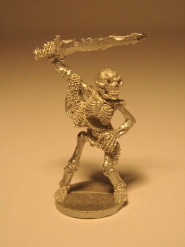 RAL PARTHA 28mm Fantasy SKELETON Any RPG D&D Pathfinder DSA 17008 R - Picture 1 of 1