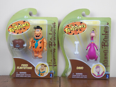 2-Lot Fred Flintstone AND Dino 3.5