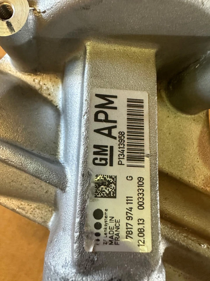 NUEVO OEM GM CREMALLERA Y PIÑÓN ELÉCTRICO PARA CHEVROLET VOLT ASTRA 2013-2015 13413958 Foto 4 de 4