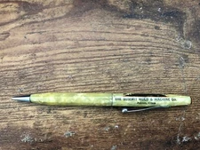 Vintage MECHANICAL Pencil SUMMIT MOLD & MACHINW CO Akron Ohio Starburst Mountain