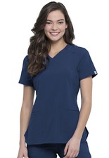 Cherokee Scrubs V Neck Top CK865A NYPS Navy Free Shipping