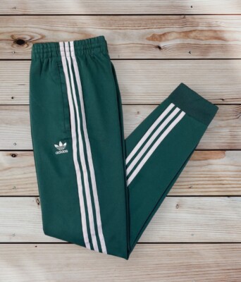 Adidas Originals Primeblue Superstar Pants Green White Size 2XL