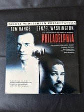 Philadelphia 1993 Tom Hanks Denzel Washington PRE-OWNED LASERDISC