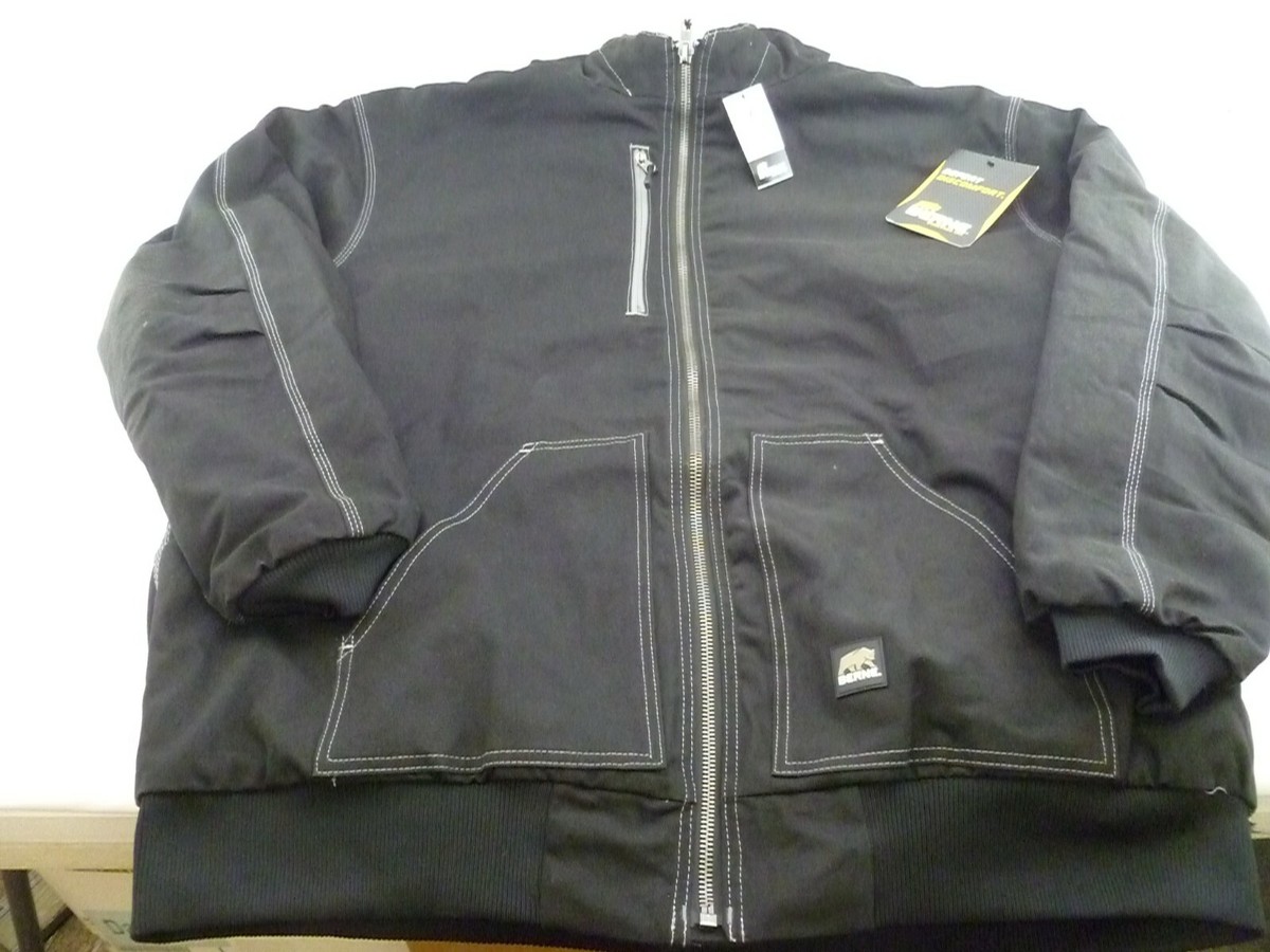 Men's Berne Sanded Duck Quilt Lined Insulated Jacket, 3XL Tall
