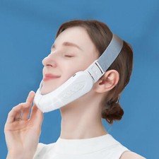 LED V Face Shape Massager Double Chin Lift Slimming Facial Beauty Device Machine